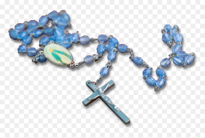 Rosary-beads - Necklace, HD Png Download - rosary png