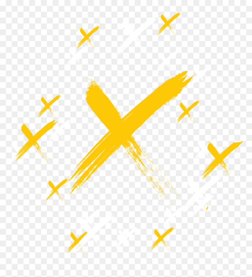 X Marks The Spot Yoga Leggings , Png Download - Monoplane, Transparent Png - x marks the spot png