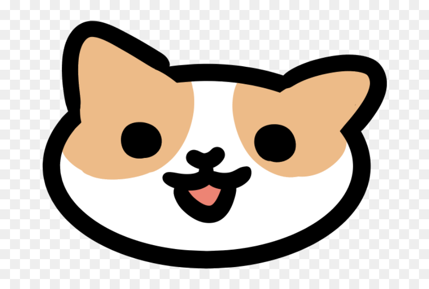 Transparent Neko Atsume Png - Cat Face Icon Png, Png Download - neko atsume png