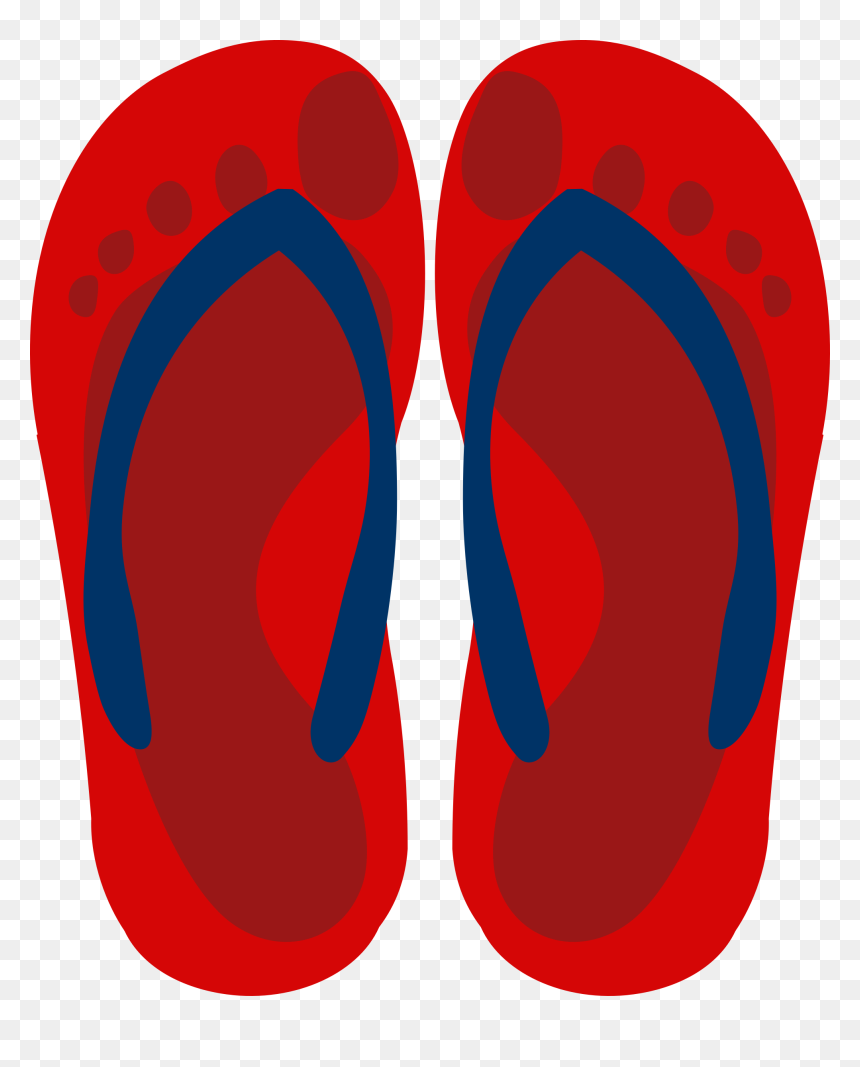 Flip-flops Png - Dibujo De Ojotas, Transparent Png - flip flops png
