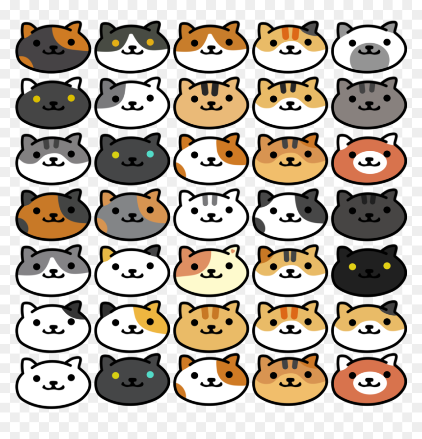 Neko Atsume Wallpaper - Neko Atsume Cat Head, HD Png Download - neko atsume png