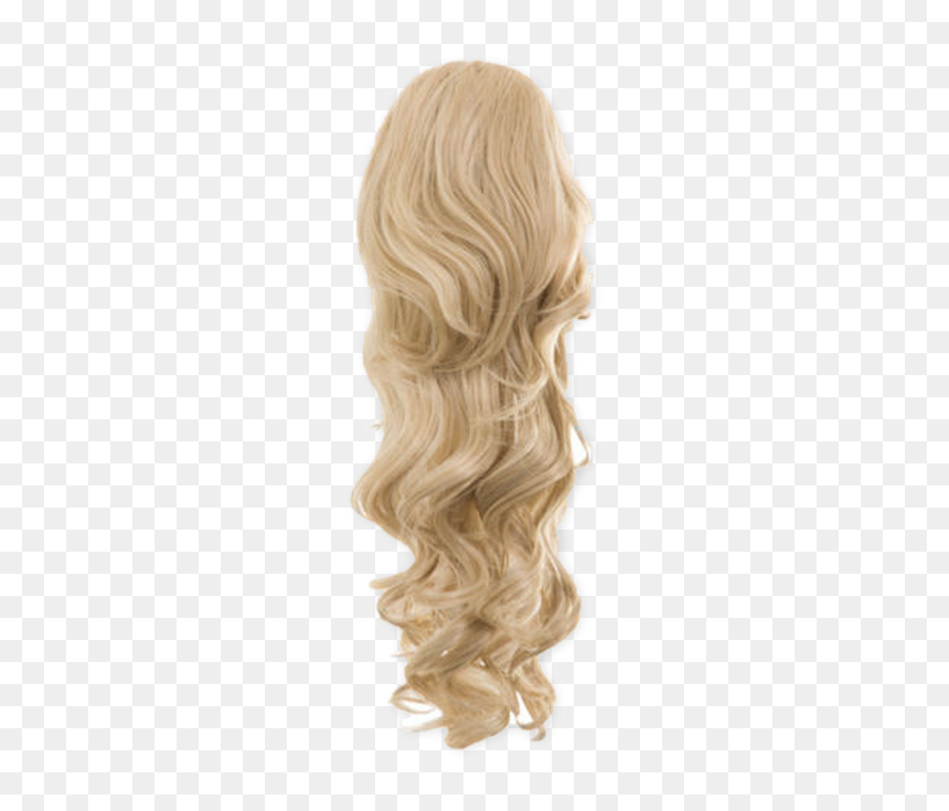 Updo Clip Ponytail - Ponytail, HD Png Download - ponytail png