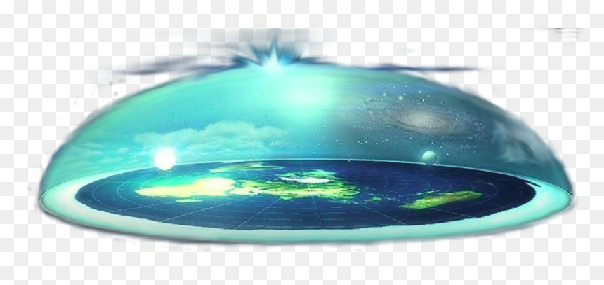 Enjoy More Flat Earth Media Channels Here - Dome Flat Earth Png, Transparent Png - flat earth png