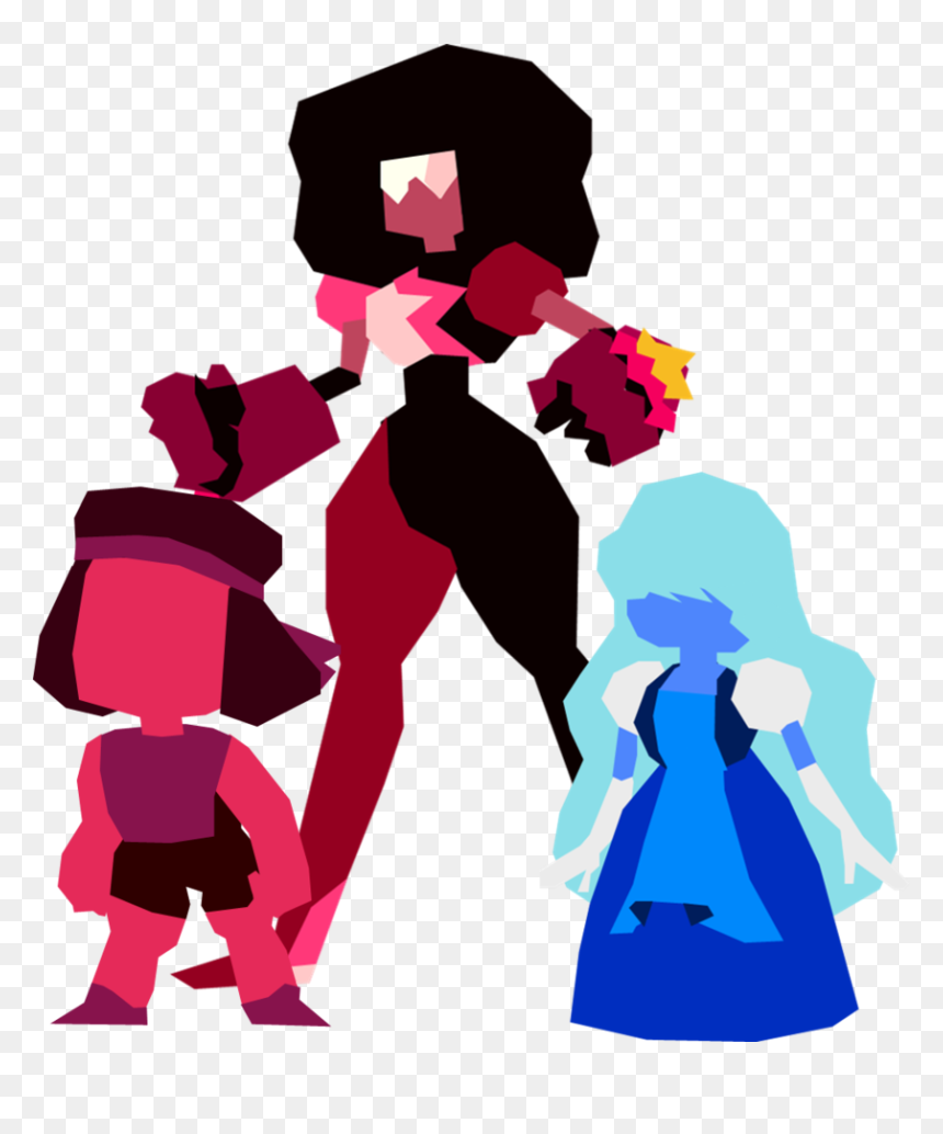 Steven Universe Ruby - Steven Universe Garnet Transparent, HD Png Download - steven universe garnet png