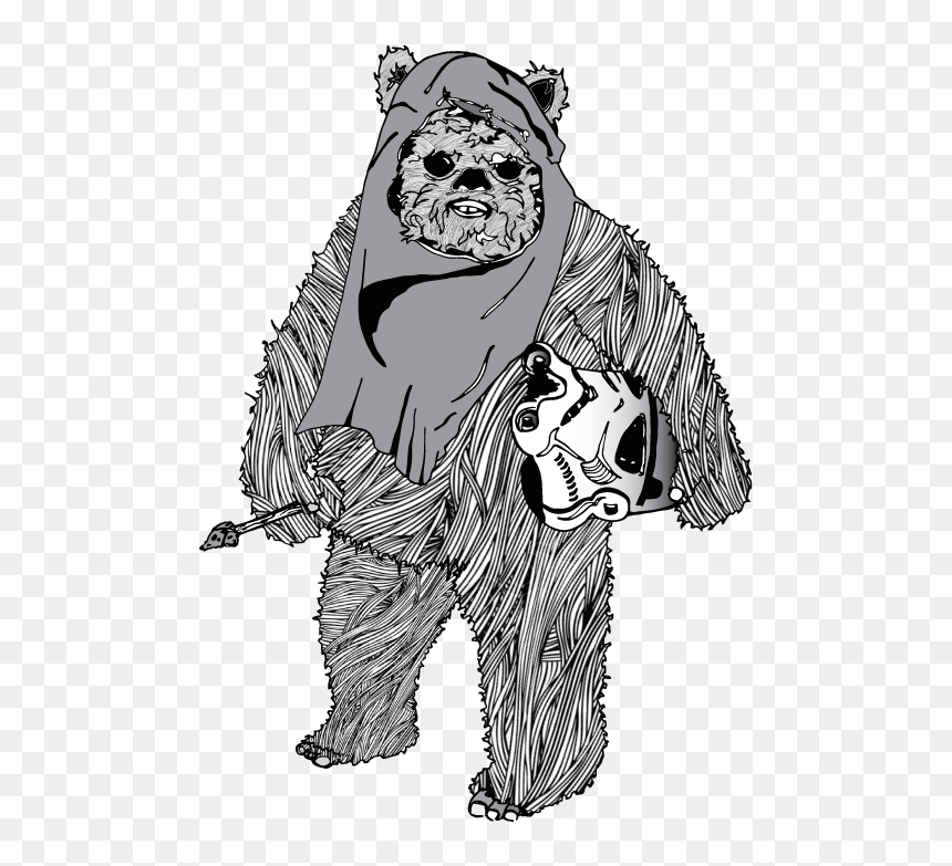 Illustration, HD Png Download - ewok png