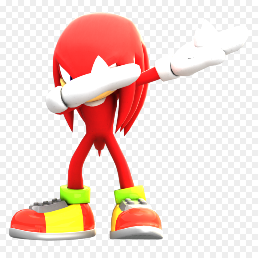 Knuckles The Echidna Dab , Png Download - Knuckles The Echidna Dab, Transparent Png - dabbing png