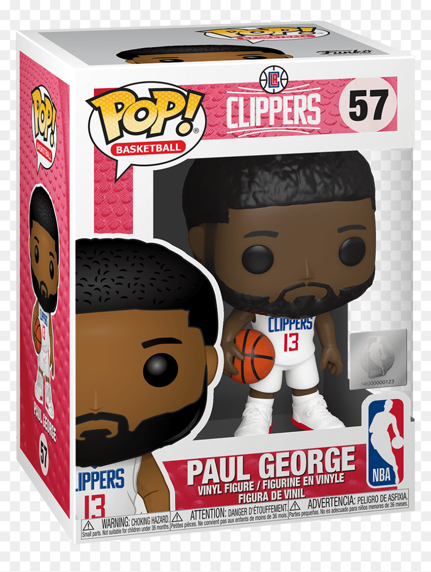 Zion Williamson Funko Pop, HD Png Download - paul george png