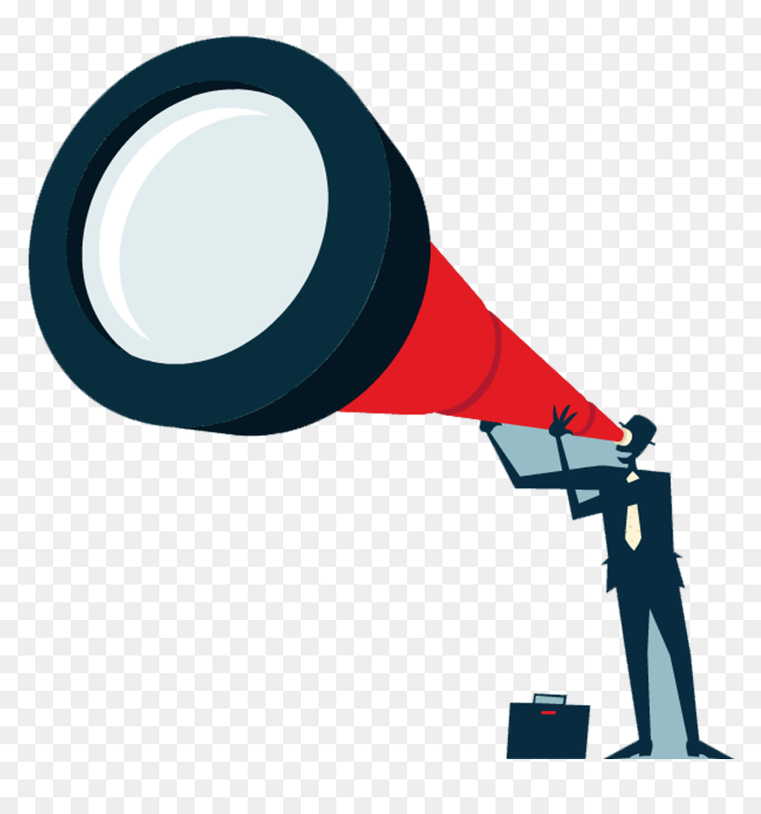Telescope Businessperson Icon - Icon Telescope, HD Png Download - telescope png