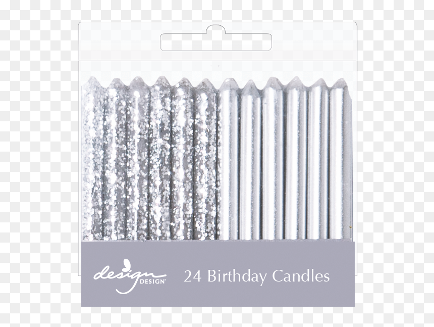 Sparkling Silver Birthday Candles, HD Png Download - silver sparkles png