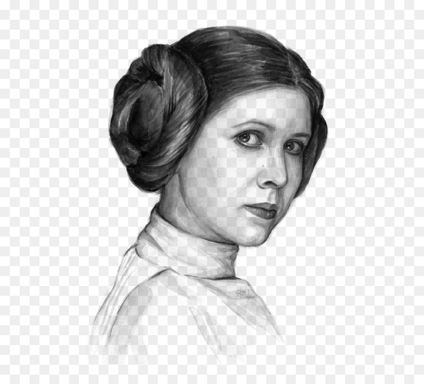 Click And Drag To Re-position The Image, If Desired - Star Wars Princess Leia, HD Png Download - princess leia png