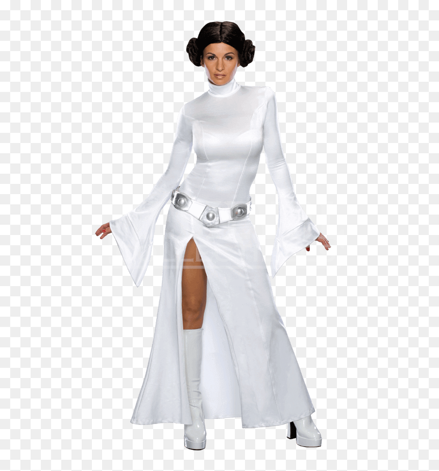Secret Wishes Star Wars Princess Leia Costume - Princesse Leia Star Wars, HD Png Download - princess leia png