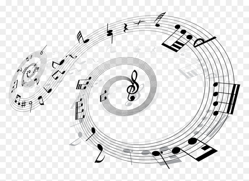 Music Notes Png - Background Sheet Music Png, Transparent Png - white music notes png