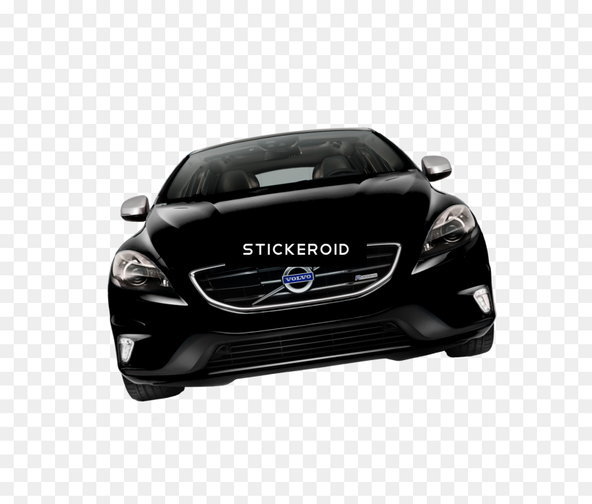 Volvo Logo Cars - Volvo V40 Front Png, Transparent Png - volvo logo png