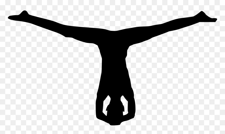 Transparent Background Yoga Silhouette Png, Png Download - star silhouette png
