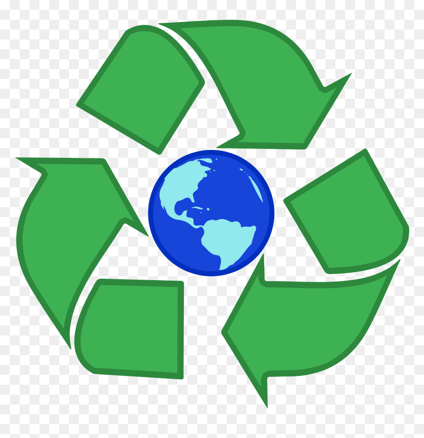 Recycle Earth Png Clipart, Transparent Png - earth clipart png