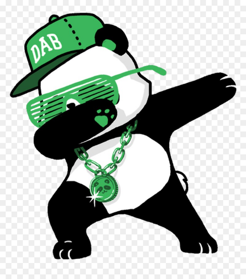 Transparent Dabbing Png - Cartoon Panda Dabbing, Png Download - dabbing png