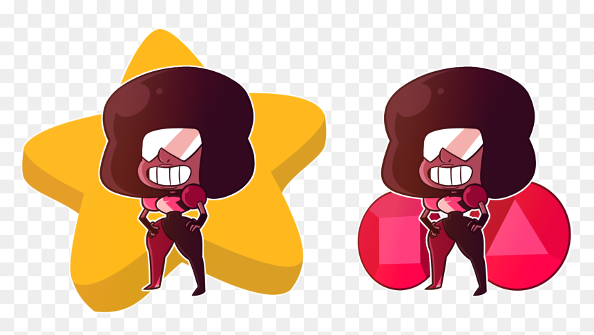 Steven Universe Garnet Chibi, HD Png Download - steven universe garnet png