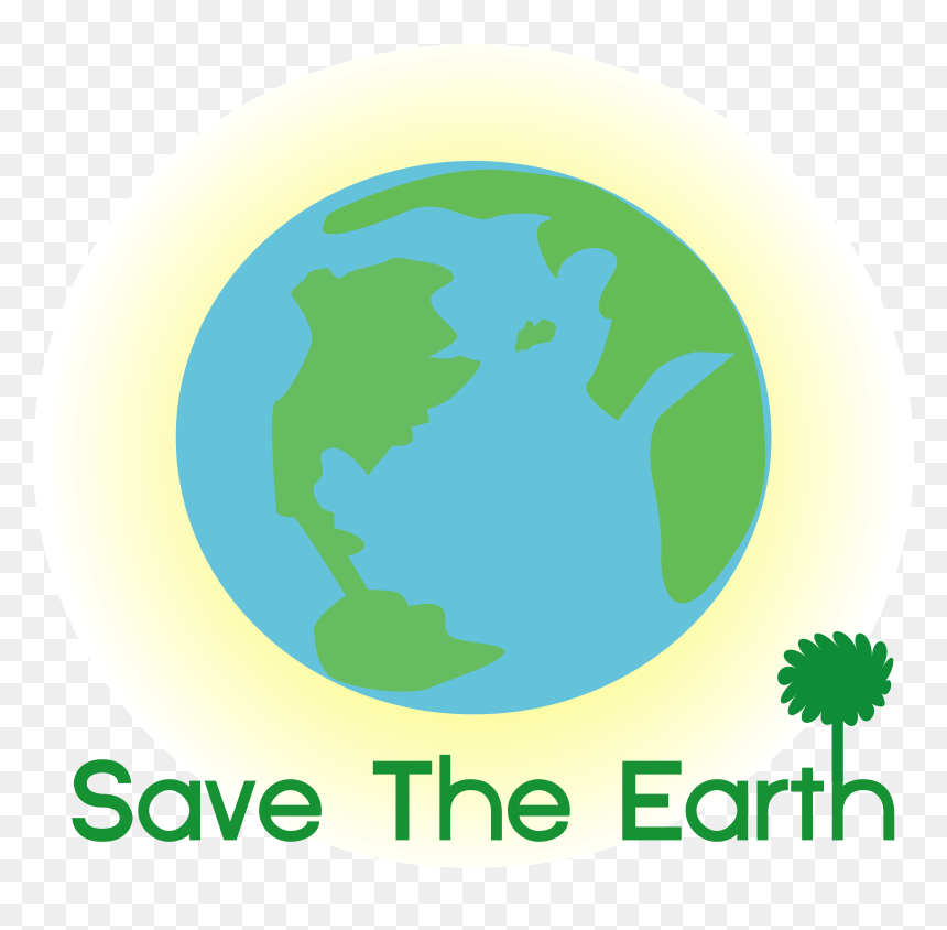 Slogan On Save Earth - Save The Earth Clipart, HD Png Download - earth clipart png