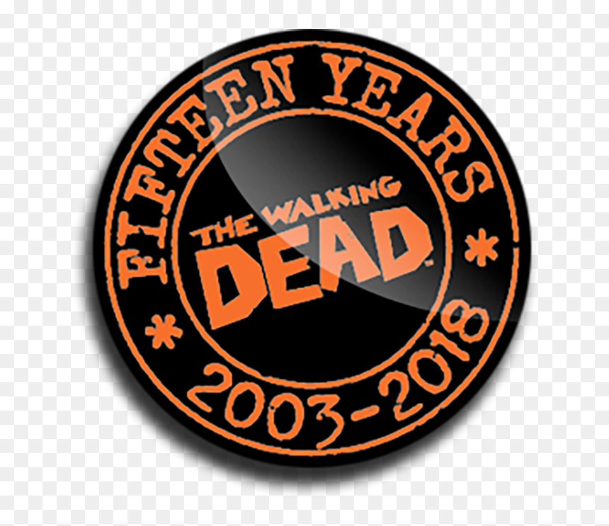 Twd Walkermask Twd Day Button - Slim & Husky's Pizza Beeria, HD Png Download - walking dead logo png