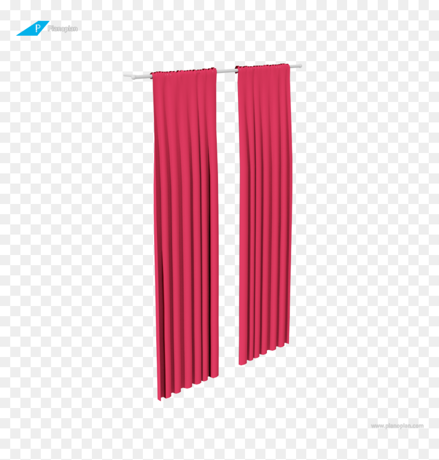 Curtain, HD Png Download - red curtains png