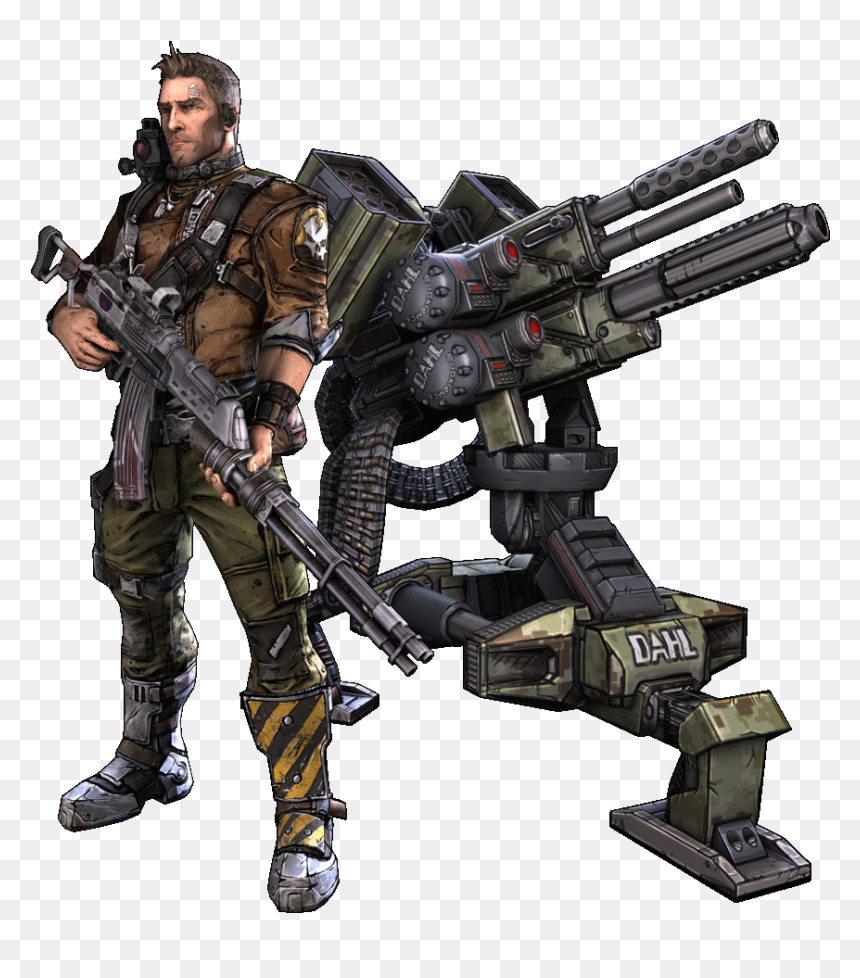 Axton Borderlands 2, HD Png Download - borderlands png