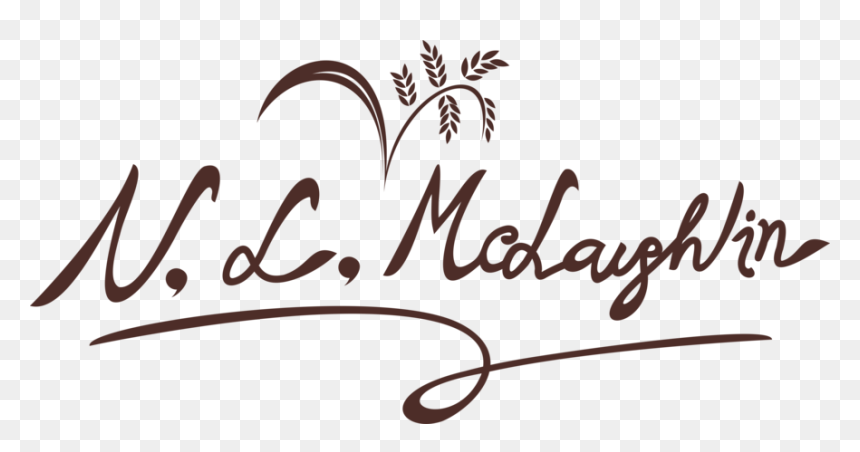 N - L - Mclaughlin - Calligraphy, HD Png Download - anatomical heart png