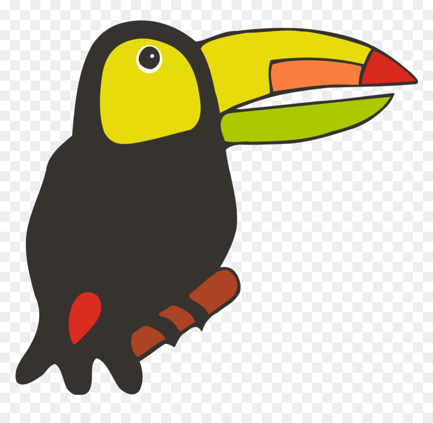 Toucan Drawing, HD Png Download - toucan png