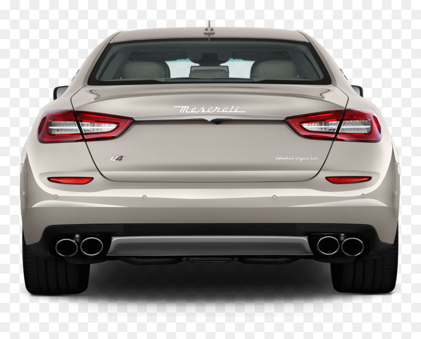Car Top Rear Png Download - 2015 Maserati Quattroporte Rear, Transparent Png - car rear png
