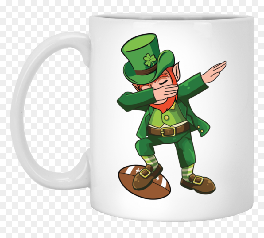 Dabbing Leprechaun Football T-shirt Funny Dab St Patricks - Dabbing Ireland Leprechaun Camiseta Legend Of Zelda, HD Png Download - dabbing png