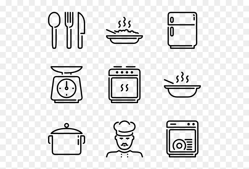 Thumb Image - Icons Adobe Vector, HD Png Download - kitchen png