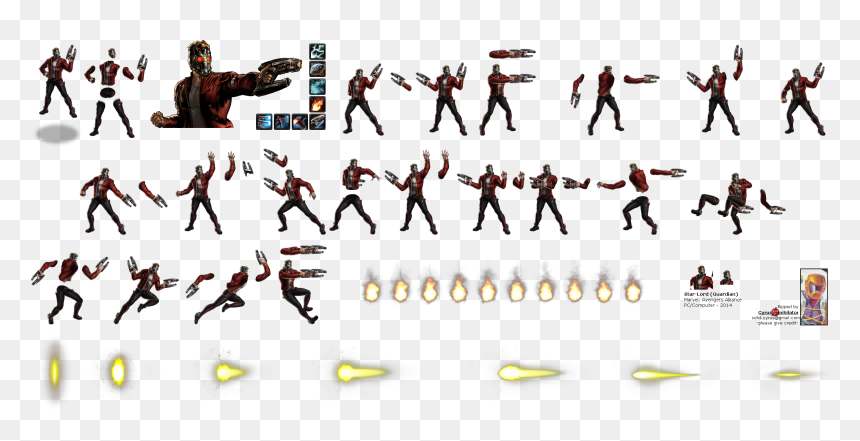 Click To View Full Size - Marvel Avengers Alliance Starlord, HD Png Download - star lord png