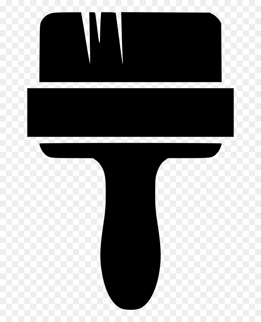Paint Brush, HD Png Download - white paint stroke png