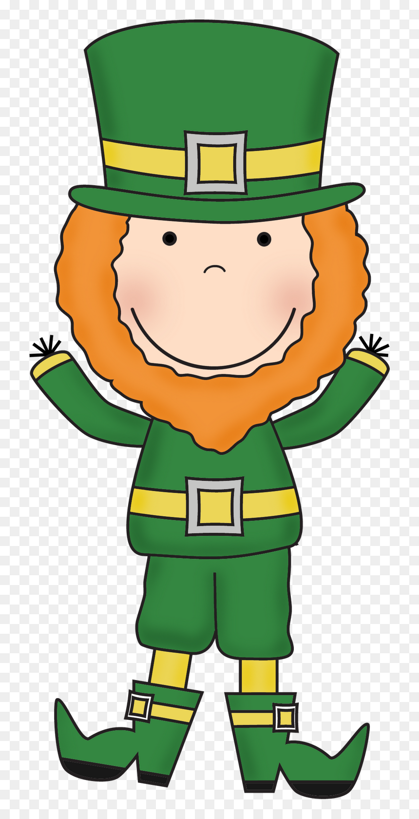 Cilpart Interesting Inspiration - Cute Leprechaun Clip Art, HD Png Download - dabbing png