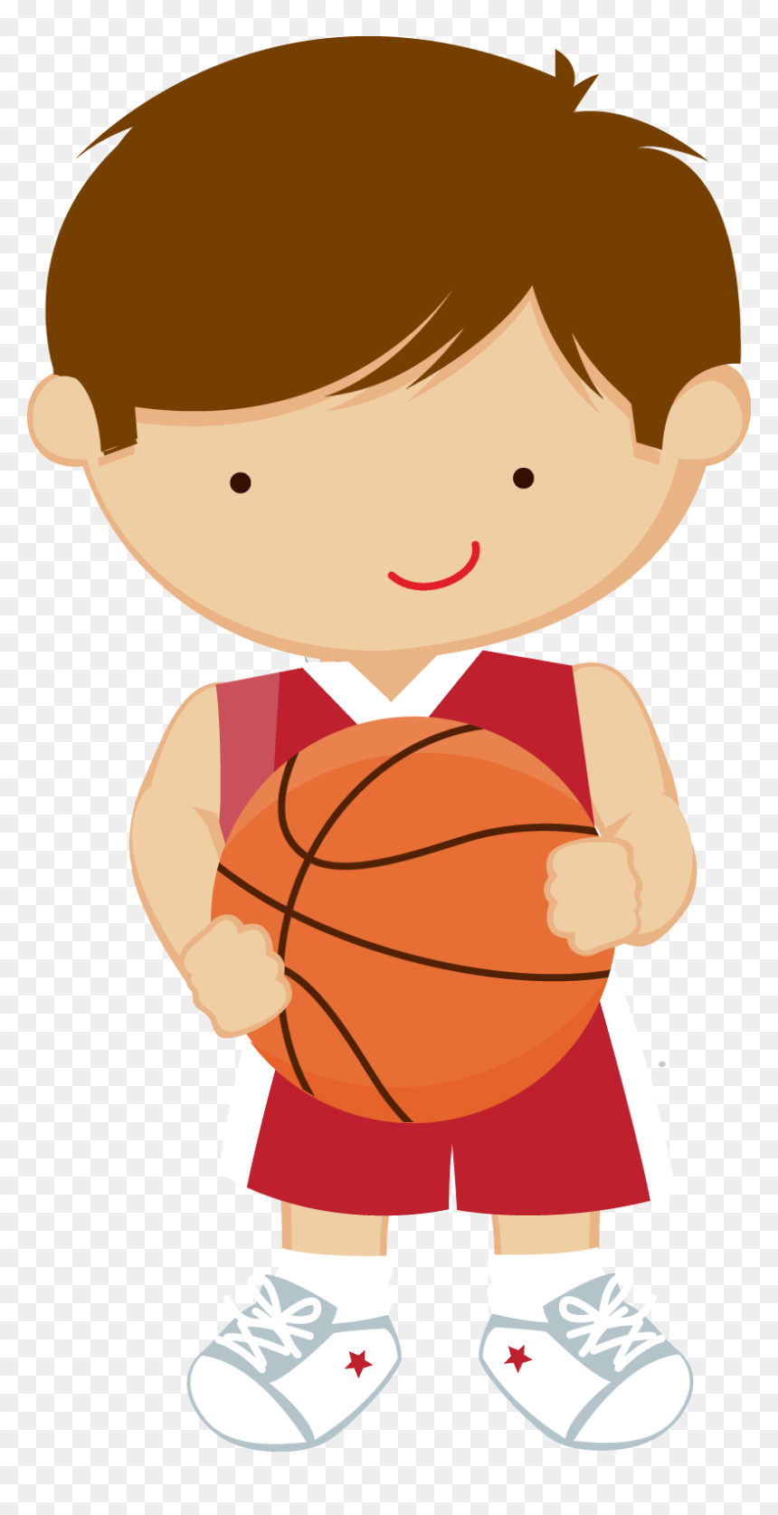 Niño Deportista Animado, HD Png Download - basketball emoji png