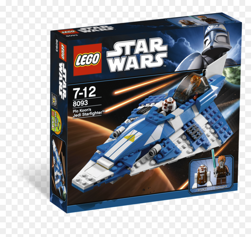 Plo Koon Lego Ship, HD Png Download - jedi png