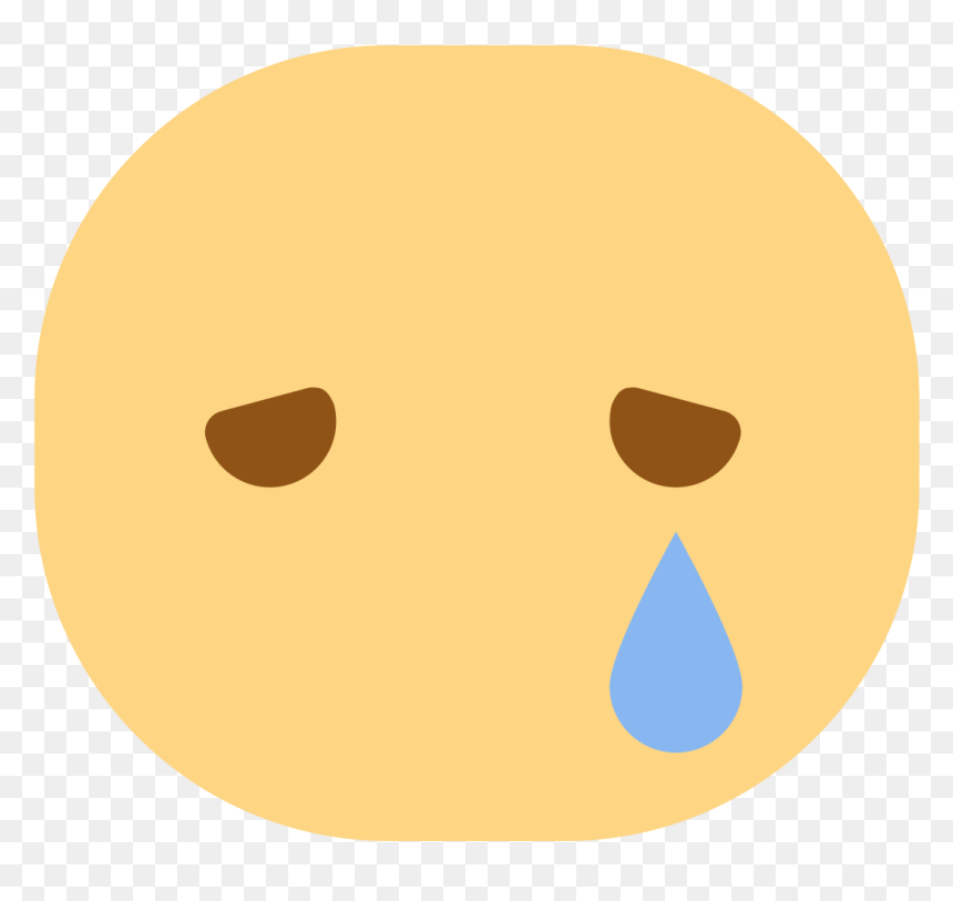 Circle, HD Png Download - crying face png