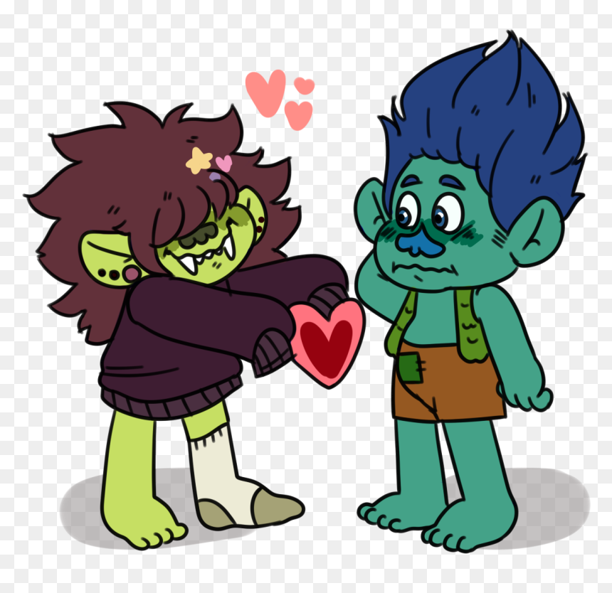 Cartoon, HD Png Download - poppy troll png