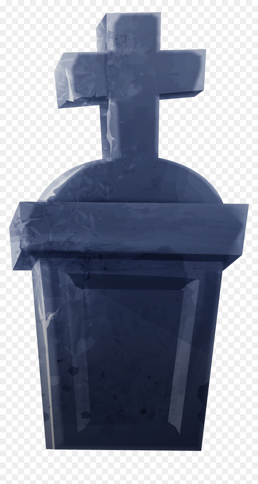Halloween Tombstone Silhouette Clipart Png Free Stock - Headstone, Transparent Png - blank tombstone png