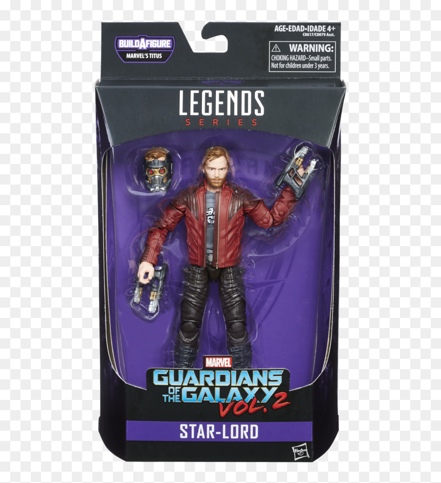 Guardians Of The Galaxy Vol 2 Marvel Legends, HD Png Download - star lord png
