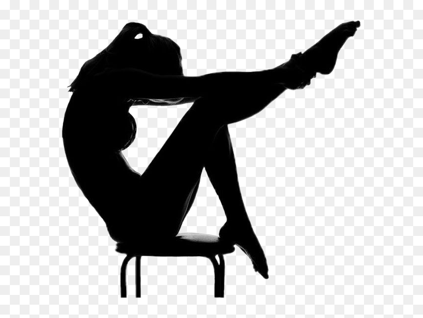 Transparent Sexy Woman Silhouette Png - Sexy Yoga Silhouette, Png Download - sexy woman png