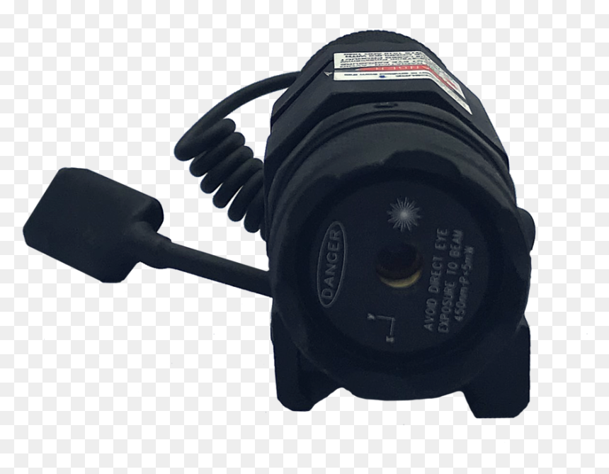 Rifle Blue Laser End View B - Leaf Blower, HD Png Download - blue laser png