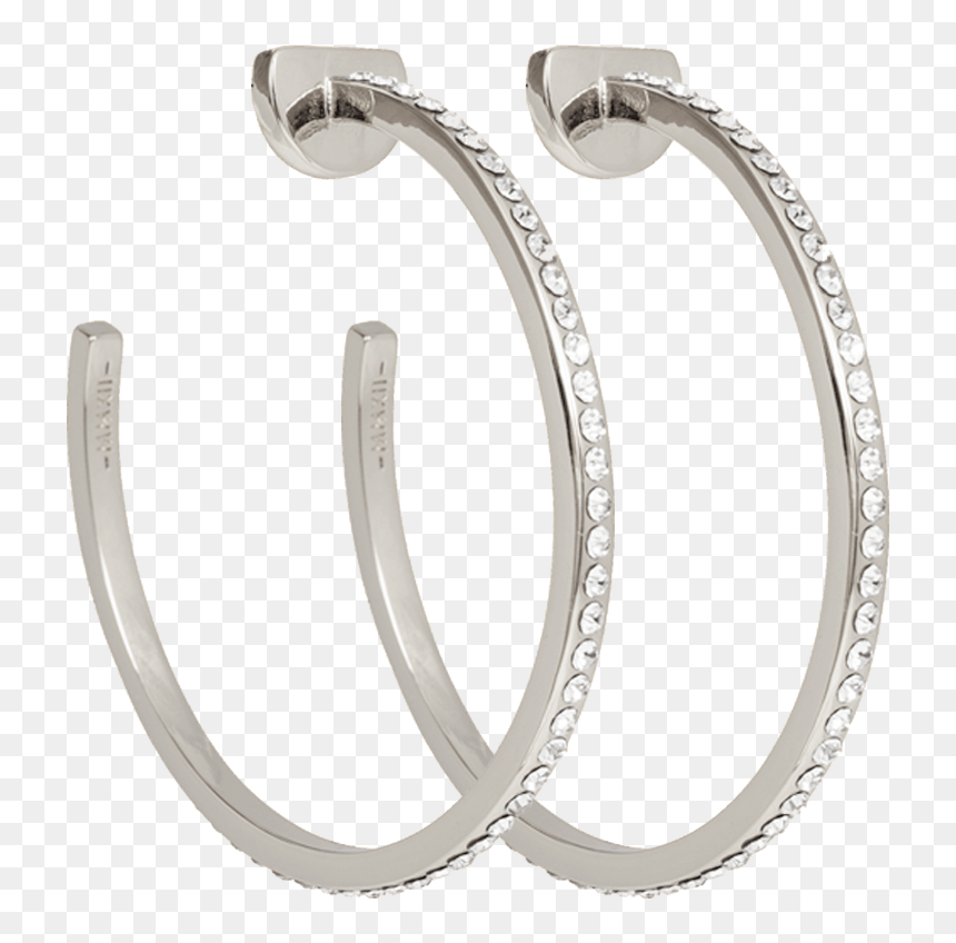 Earrings, HD Png Download - silver sparkles png