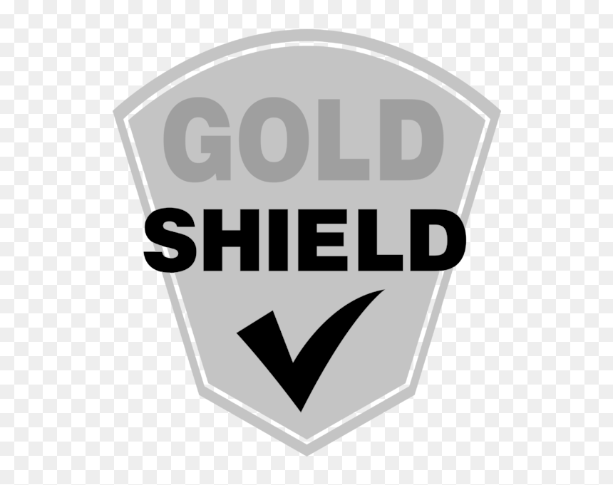 Sign, HD Png Download - gold shield png