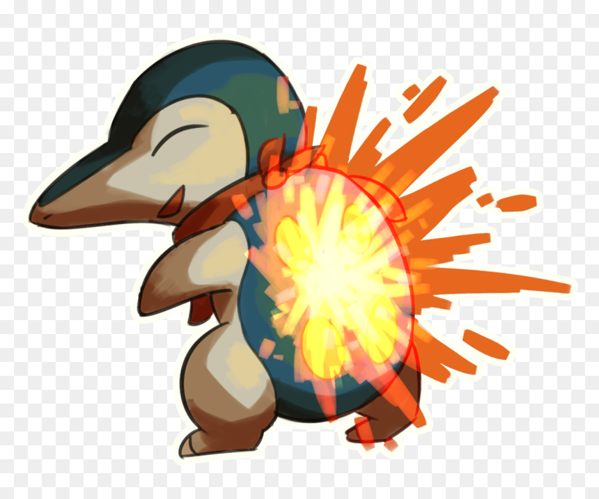 Pokemon Pokedec Pkmnart Sableye Riolu Snivy Cyndaquil - Illustration, HD Png Download - cyndaquil png