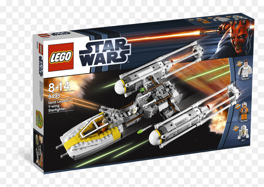   - Lego Star Wars Y Wing Sets, HD Png Download - princess leia png