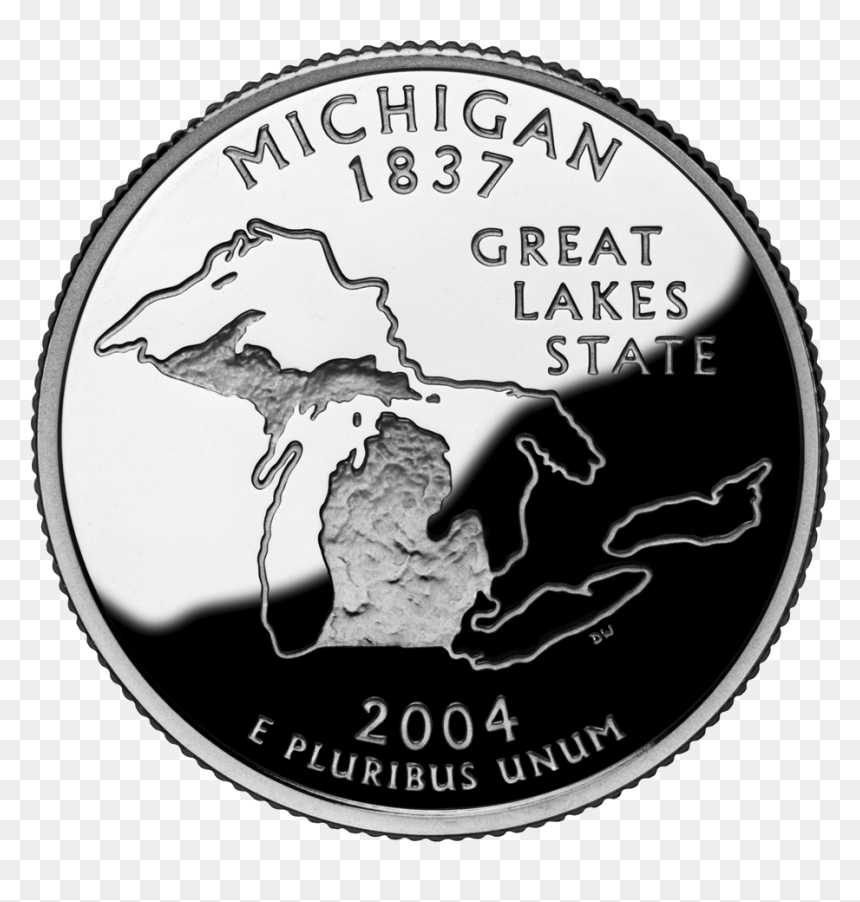 2004 Mi Proof - Great Lakes State Michigan, HD Png Download - the more you know png