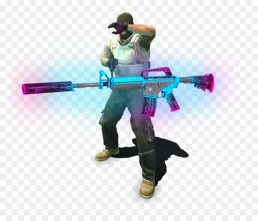 Assault Rifle, HD Png Download - csgo character png