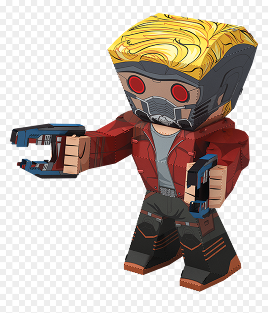 Metal Earth Legends - Star-lord, HD Png Download - star lord png