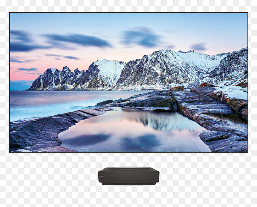 Hisense 100 Inch Laser Tv, HD Png Download - blue laser png