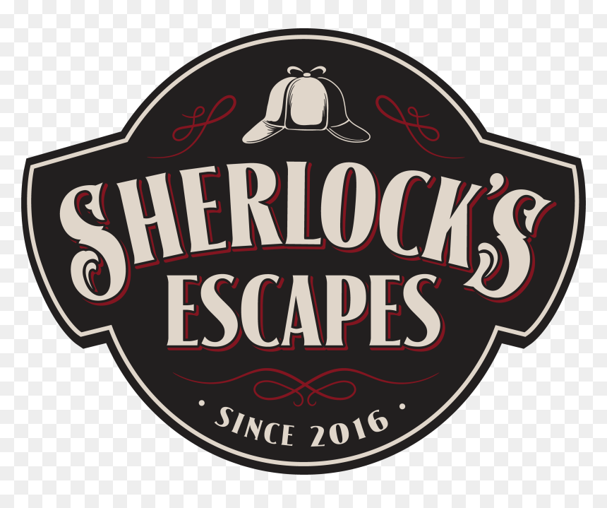 Sherlock"s Escapes Logo - Label, HD Png Download - sherlock png